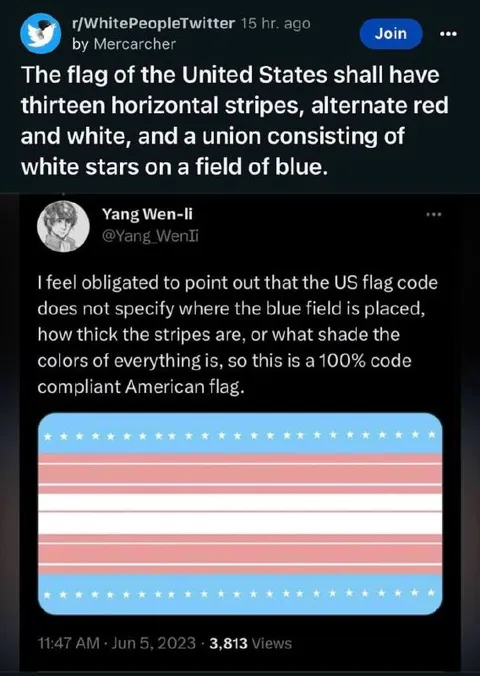 100% Code Compliant American Flag
