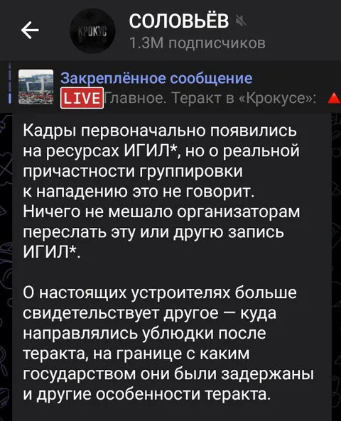 Кадры ИГИЛ не доказывают причастность