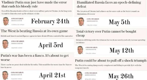 Предсказания о крахе Путина