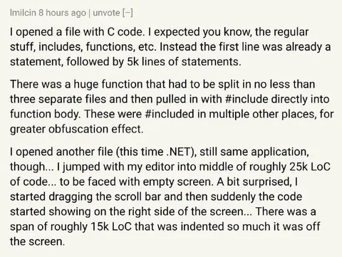 The Code Is Offscreen