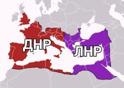 ДНР и ЛНР на карте мира