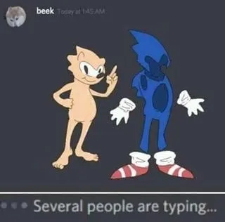 Several People Are Typing