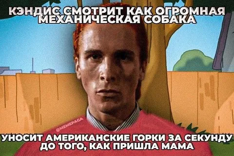 Механическая собака и мама