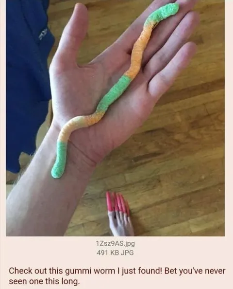 Longest Gummi Worm Ever