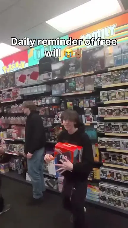 Daily Reminder of Free Will