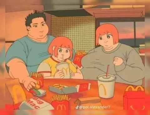 Family McDonald's Dinner