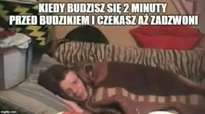 Czekasz na budzik