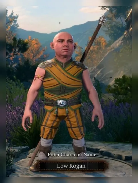 Low Rogan Character Creation