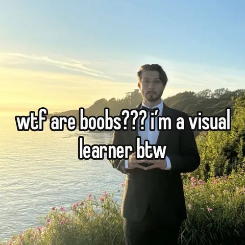 Visual Learner Wants Boobs