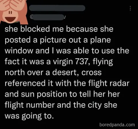 Blocked for Flight Tracking