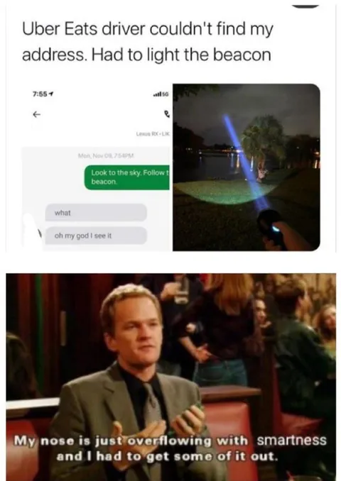 Uber Eats Beacon Delivery