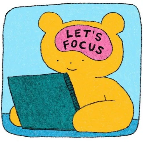 Let's Focus Bear