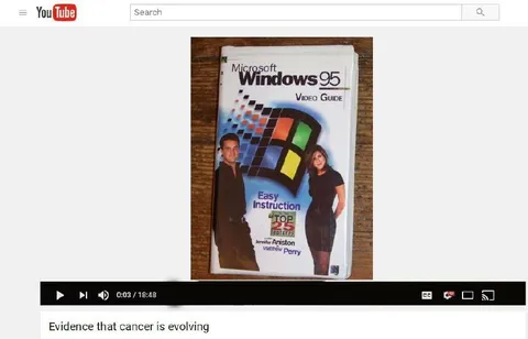 Windows 95 Video Guide Cancer