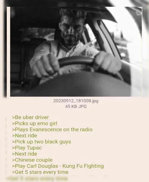 Uber Driver Playlist