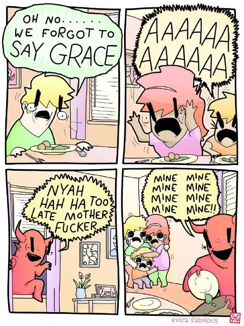 Forgot to Say Grace