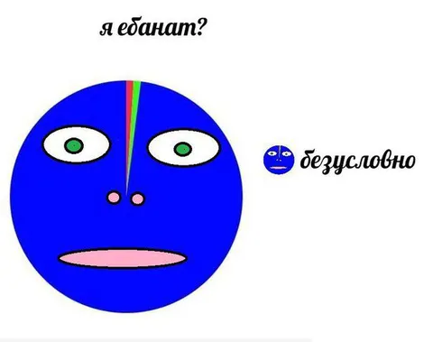 Я ебанат? Безусловно