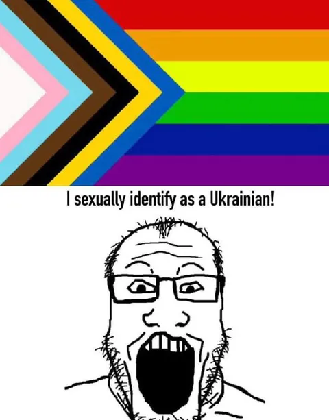 I sexually identify as Ukrainian