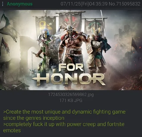 For Honor Ruined by Fortnite