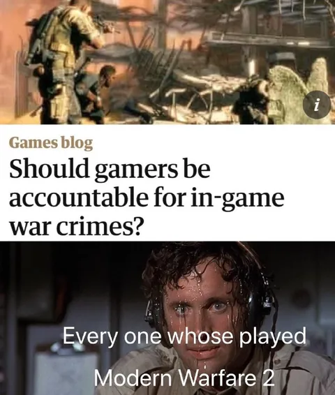 Gamers and War Crimes