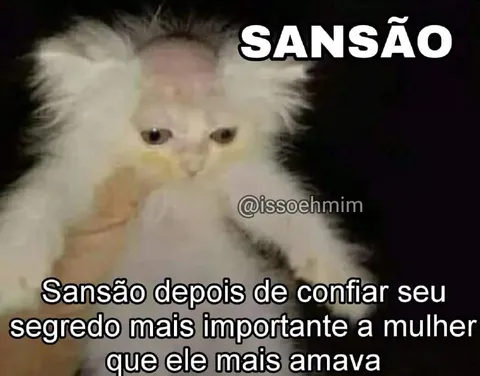 Sansão confia seu segredo