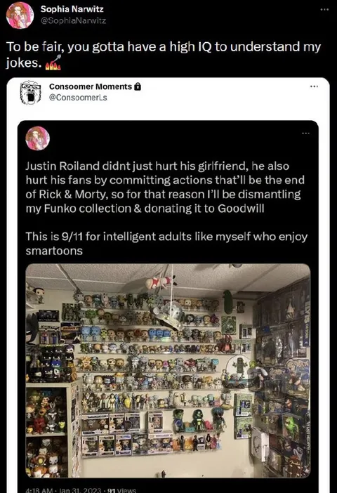 High IQ Rick and Morty Joke