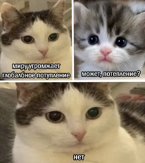 Глобальное потепление? Нет