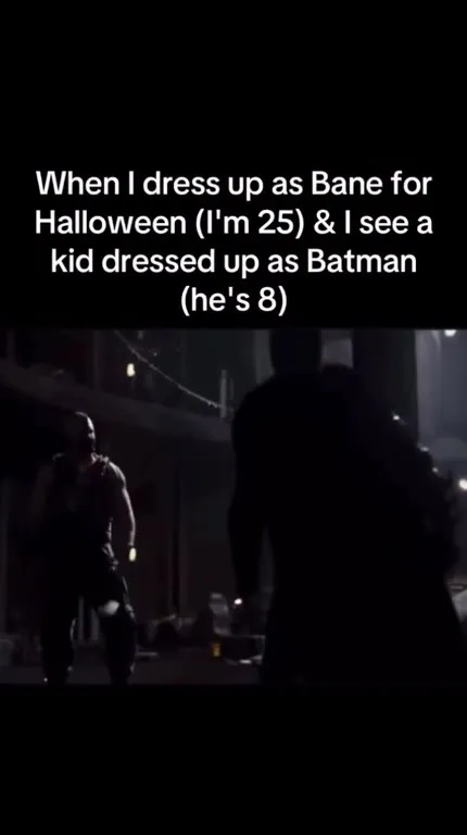 Bane Meets an Eight-Year-Old Batman