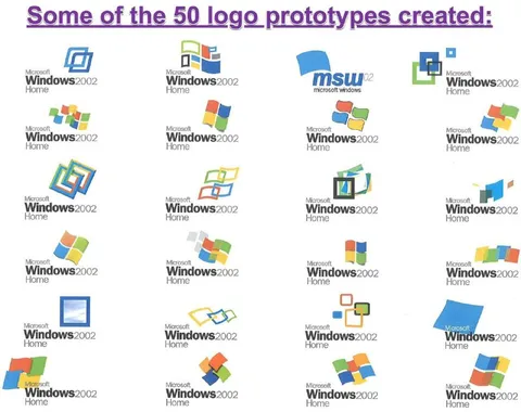 Windows Logo Prototype Museum