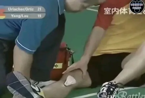 Неудачный спортивный момент