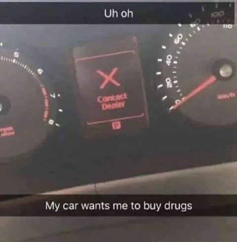 Car Wants Me to Buy Drugs