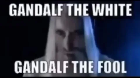 Gandalf and Saruman Confusion