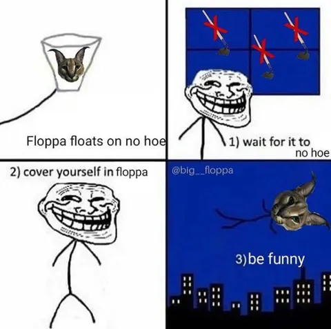 Floppa No Hoe Instructions