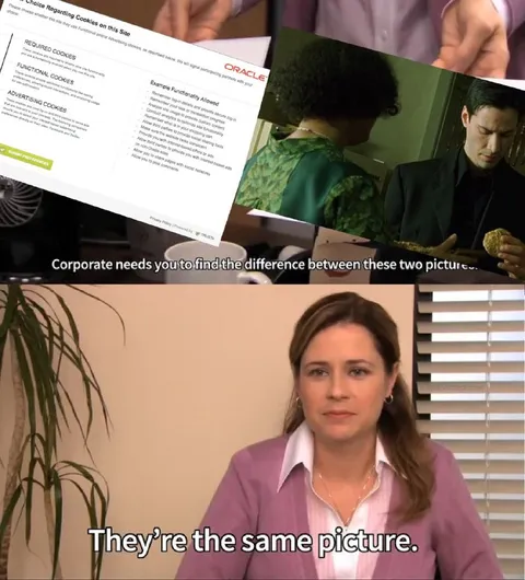 Corporate Cookie Oracle Comparison