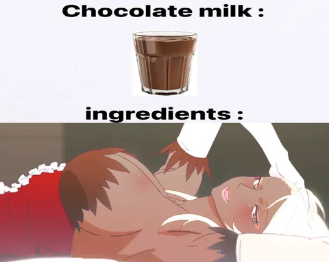 Chocolate Milk Ingredients Meme