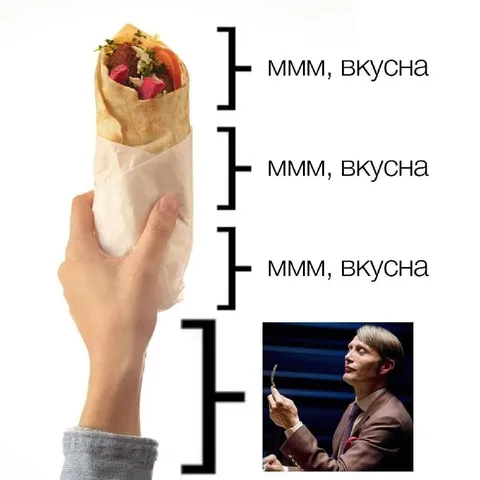 Ммм, вкусна шаурма