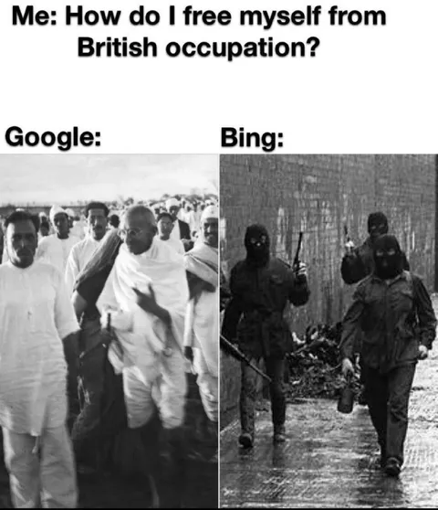 Google Versus Bing Liberation