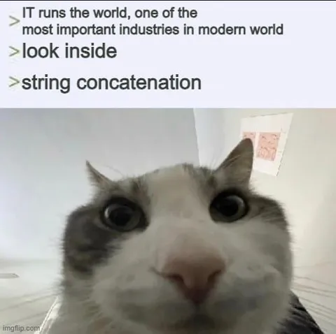 String Concatenation Runs the World