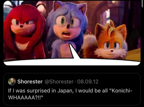 Konichi-WHAAAAA?! in Japan