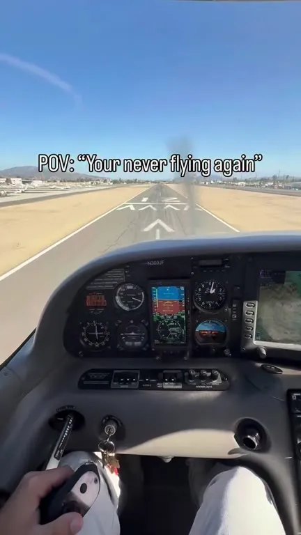 POV: Your never flying again