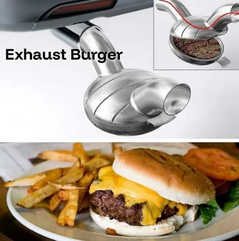 Exhaust Burger Car Mod
