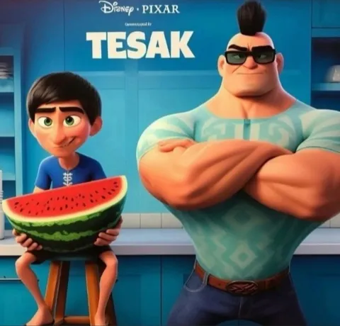 TESAK and the Watermelon