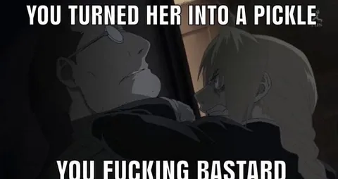 You Turned Her Into a Pickle
