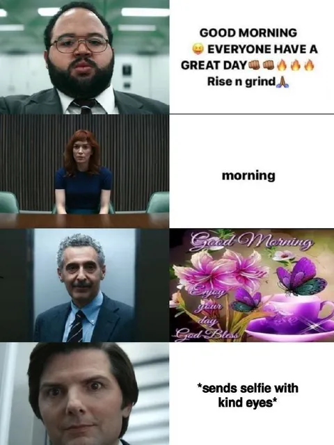 Severance Good Morning Reactions