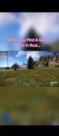 When You Find a Gamer Girl in Rust