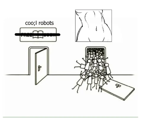 Cool Robots Escape the Door