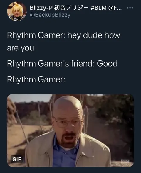 Rhythm Gamer Says Good