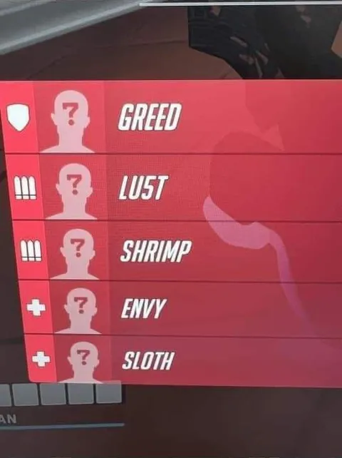 Seven Deadly Sins With Shrimp