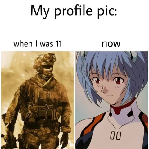 Profile Pic Then and Now