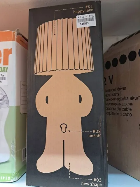 Cardboard Man Has a Penis Button