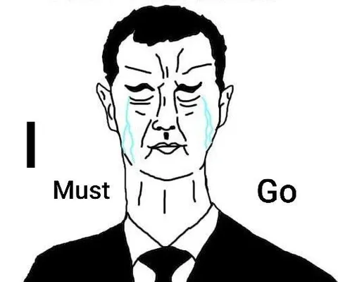 Crying Man Says I Must Go